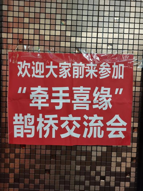 为爱相遇 牵手喜缘 南充喜缘婚介所成功举办鹊桥交流会